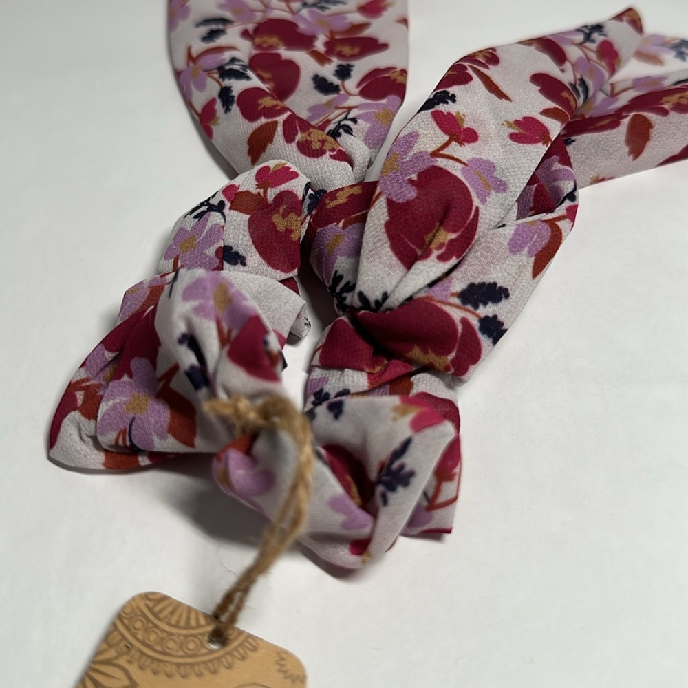 Karma Scrunchie and Scarf Set - #1049 - Picture 2 of 3